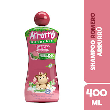 CHAMPU ARRURRU NATURALS ROMERO CABELLO OSCURO